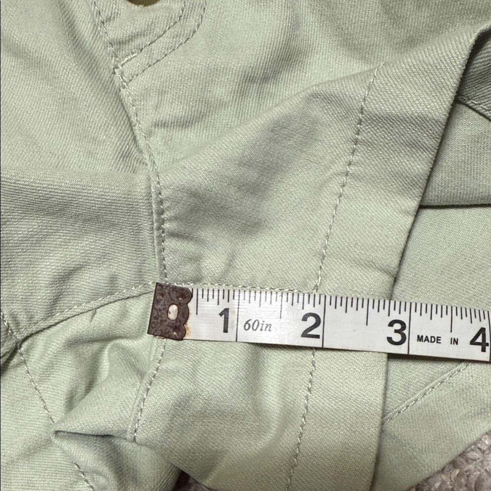 SHORTS of Indigo Rein Women's Light Green and High Waist Shorts - Picture 7 of 10